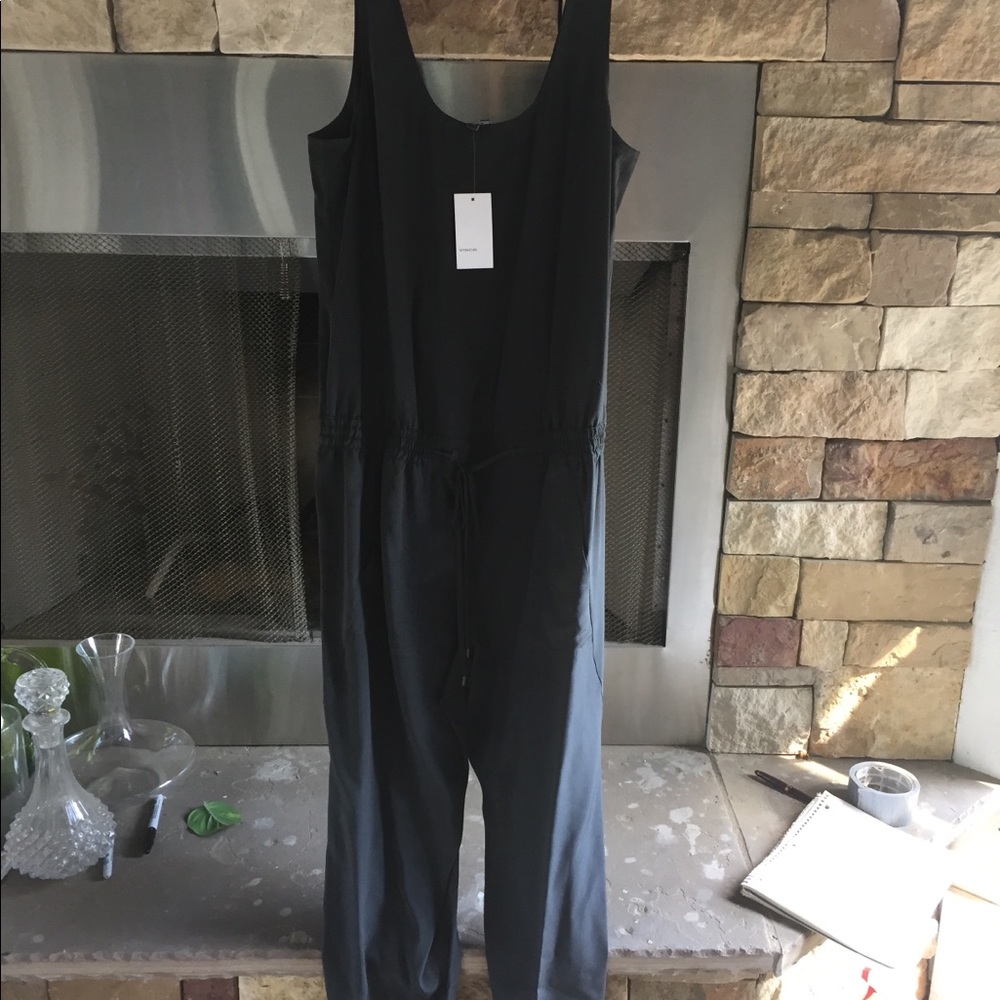 New Size 10 Gray Vince Jumpsuit
